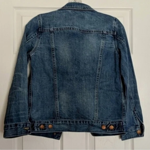 Madewell Medium Wash Denim Jacket XS - Picture 6 of 8